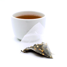 Load image into Gallery viewer, decaffeinated black tea, lemon verbena, lemon peel