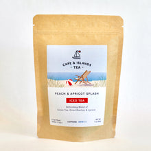 Load image into Gallery viewer, Sencha green tea, peaches and apricots iced tea